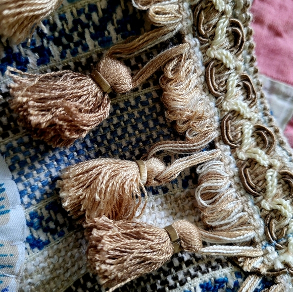 Handmade Artsy Boho Sun Crossbody Pouch - Picture 3 of 14